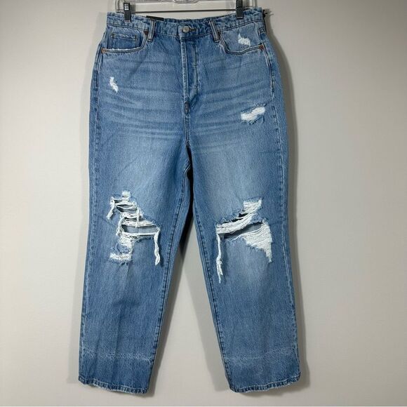 Blank NYC Womens Jeans 30 The Baxter Ribcage Straight Leg High Rise Button Fly - Picture 3 of 14